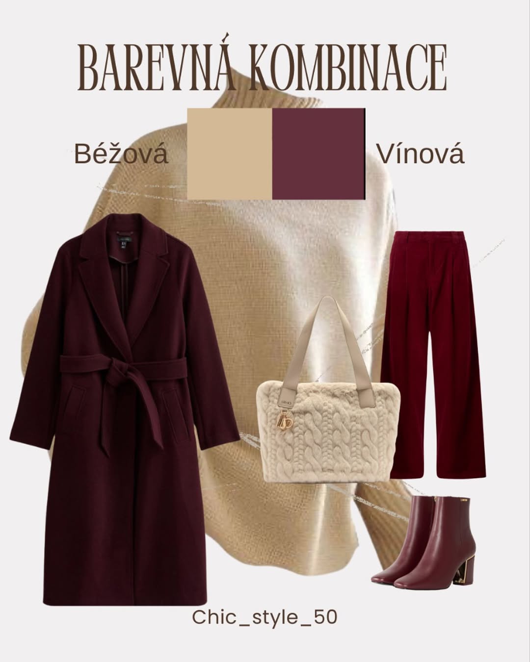 Instagram příspěvek – kombinace barev v outfitu