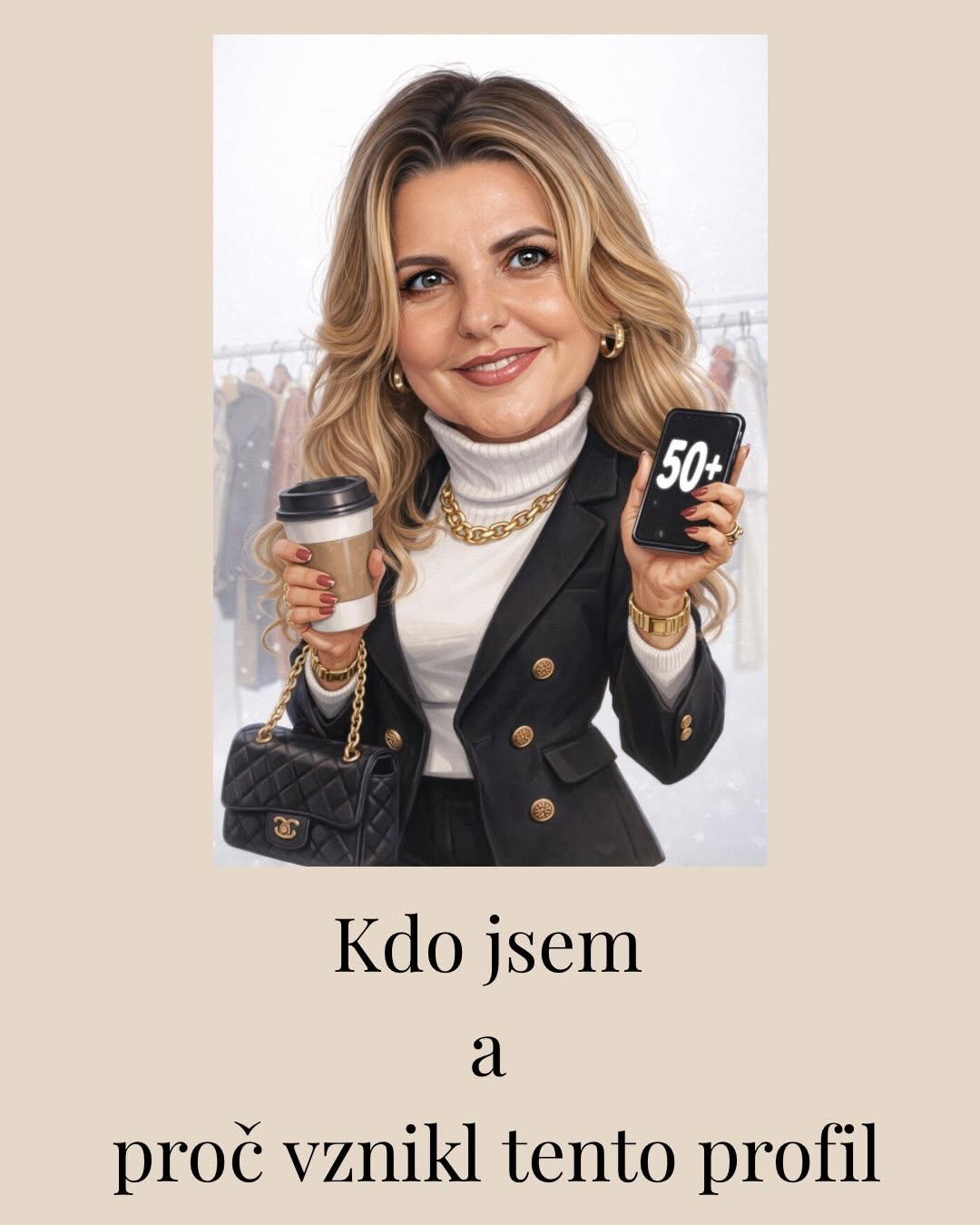 Instagram příspěvek – ukázka práce a módní inspirace